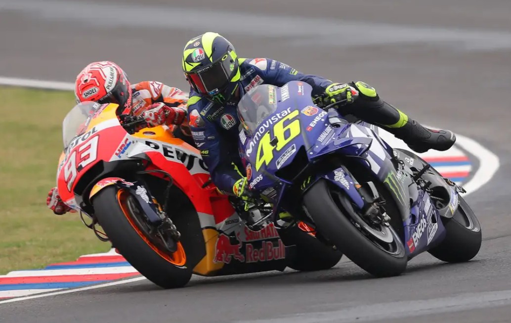MotoGP San Marino, Marquez dan Rossi Mengaku Tak Sadar Lewati Batas Lintasan