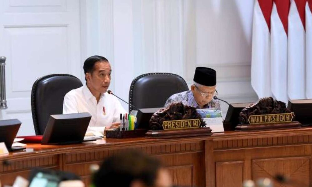 Akhirnya, Joko Widodo dan Ma'ruf Amin Bahas Omnibus law Hari Ini