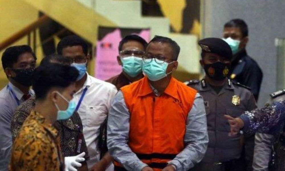 Menteri Kelautan dan Perikanan Edhy Prabowo Ditahan KPK 20 Hari