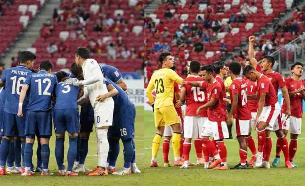 Hasil Laga Leg I Piala AFF 2020, Indonesia 0-4 Thailand